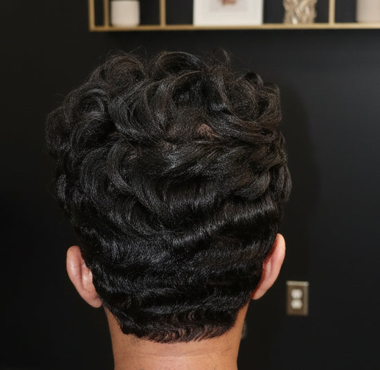 Short Pixie cut by PRL by: black p beauty